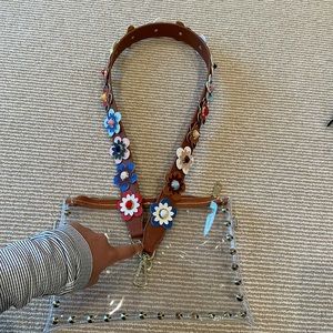 clear shoulder bag